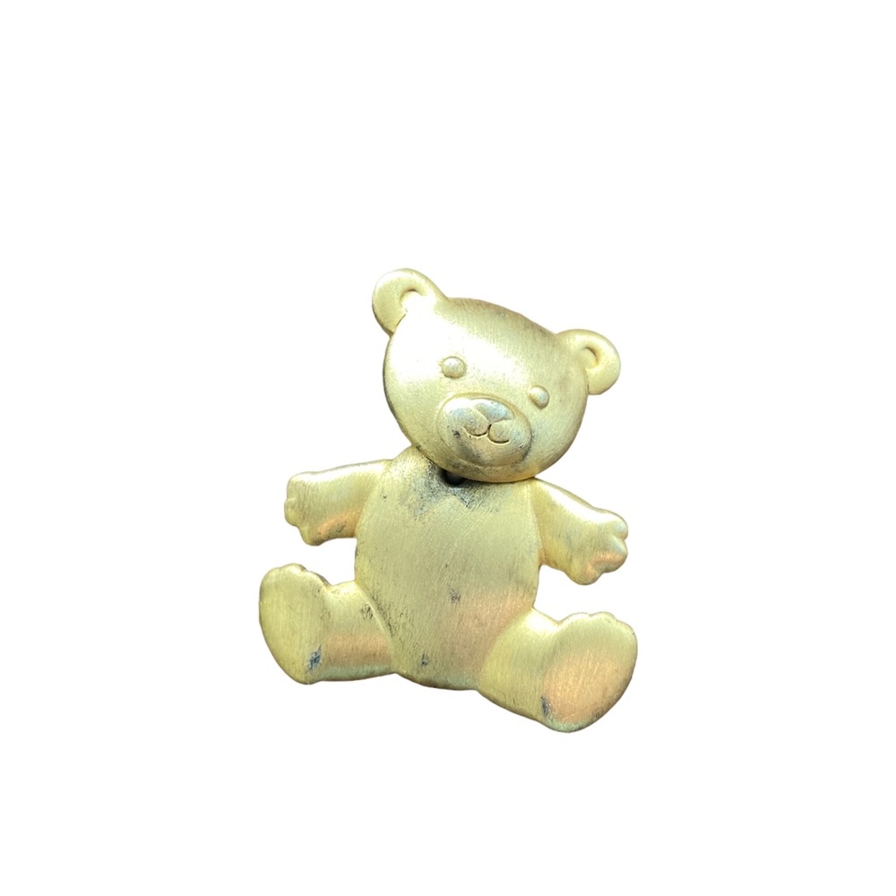 Christmas Brooch, gold-tone, pin. 🎄